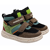 Ботинки детские Indigo Kids 97-060A черный-мультиколор 1